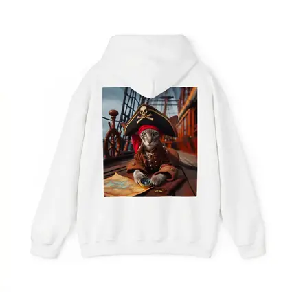 Gray Cat Pirate Ship Deck Adventure