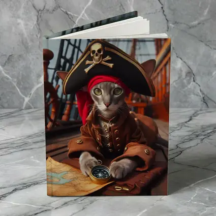 Gray Cat Pirate Ship Deck Adventure