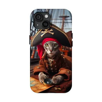 Gray Cat Pirate Ship Deck Adventure