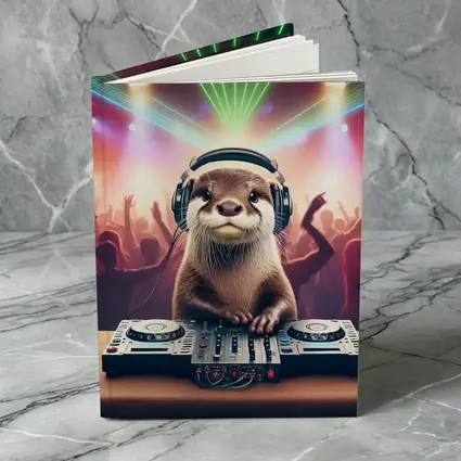 Otter DJ Spinning at Neon Club Party