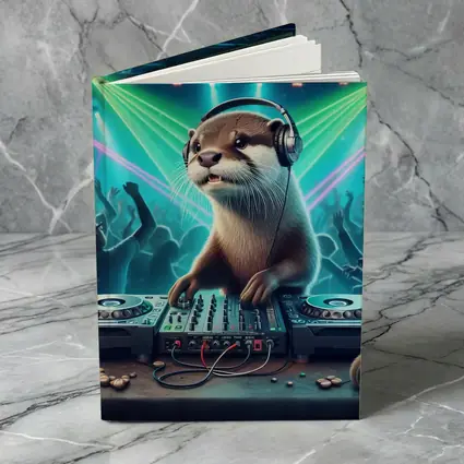 Otter DJ Spinning at Neon Club Party