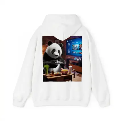 Panda Gaming Controller Cozy Living Room