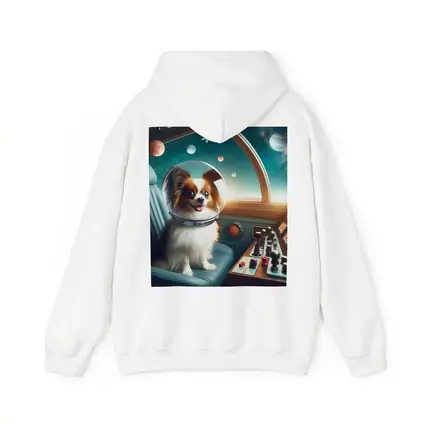 Papillon Dog Astronaut Space Cockpit
