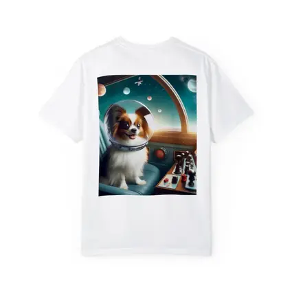 Papillon Dog Astronaut Space Cockpit