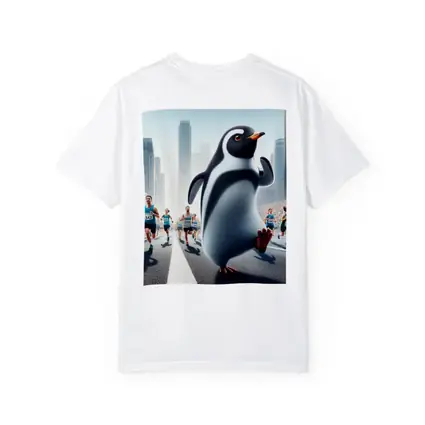 Penguin Running City Marathon Race