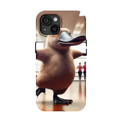 Platypus Dancing In Ballet Studio