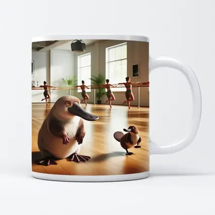 Platypus Duo In Ballet Dance Studio