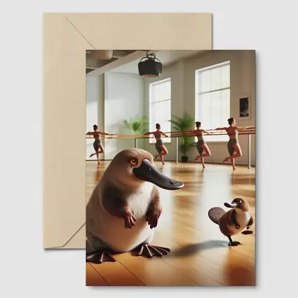 Platypus Duo In Ballet Dance Studio