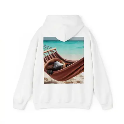 Platypus Relaxing In Beach Hammock
