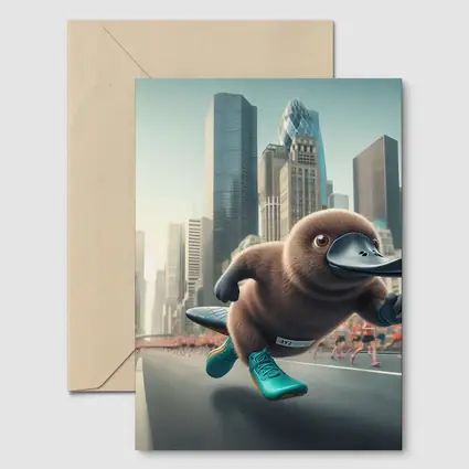 Platypus Running City Marathon Street Race