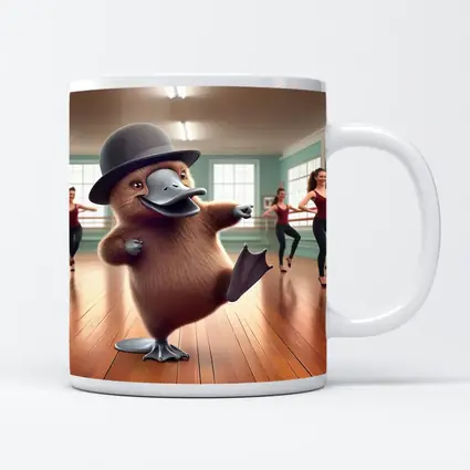 Platypus Dancing Bowler Hat Ballet Studio