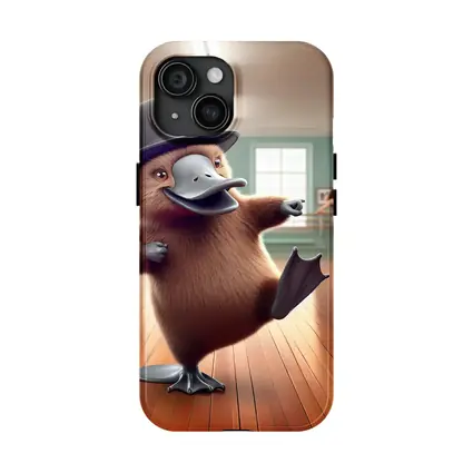 Platypus Dancing Bowler Hat Ballet Studio