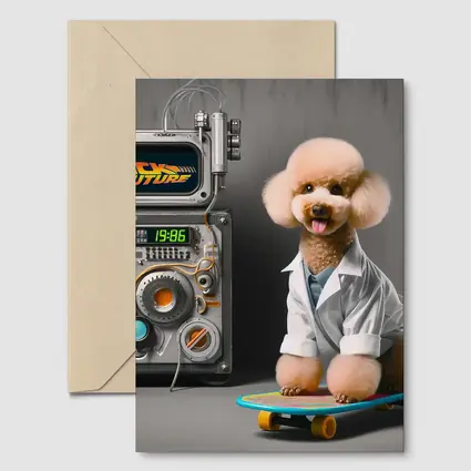 Poodle Doctor Back To The Future