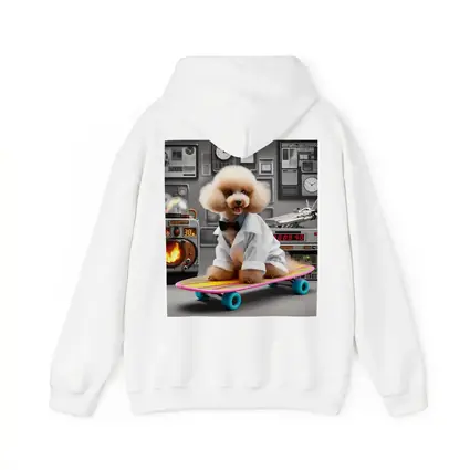 Poodle Dog Scientist Lab Hoverboard Skateboard