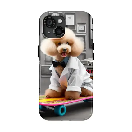Poodle Dog Scientist Lab Hoverboard Skateboard