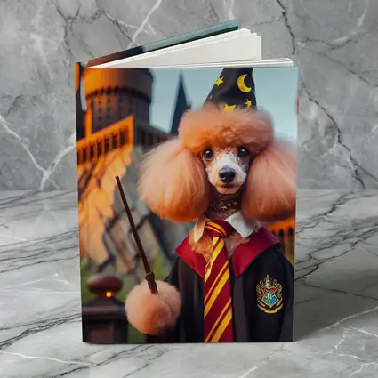 Poodle Wizard Wand Magic Castle Background