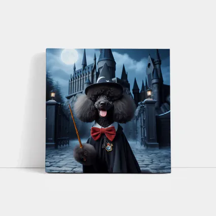 Poodle Wizard Dog at Magic Castle