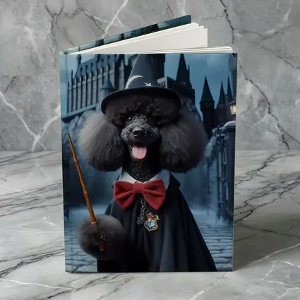 Poodle Wizard Dog at Magic Castle