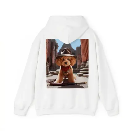 Poodle Dog Explorer Ancient Temple Ruins
