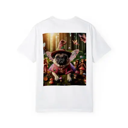 Pug Dog Fairy Wizard Enchanted Forest