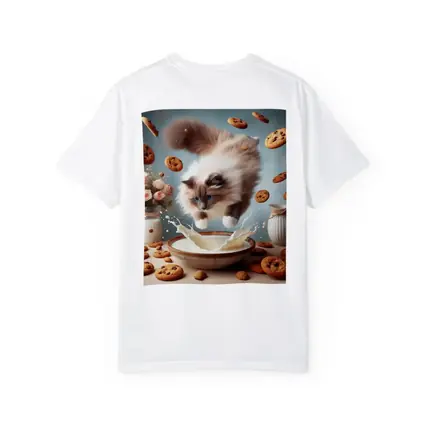 Ragdoll Cat Jumping Milk Bowl Cookies