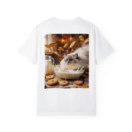 Ragdoll Cat Milk Bowl Cookies Kitchen