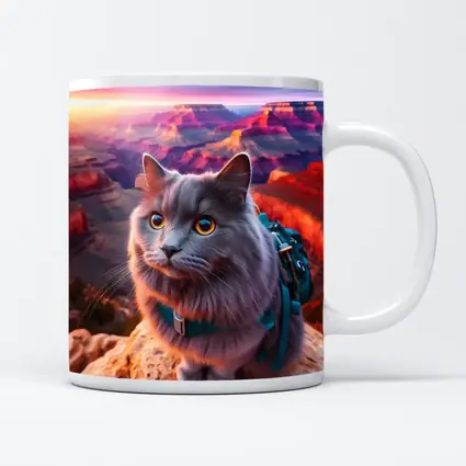 Gray Cat Grand Canyon Sunset Adventure