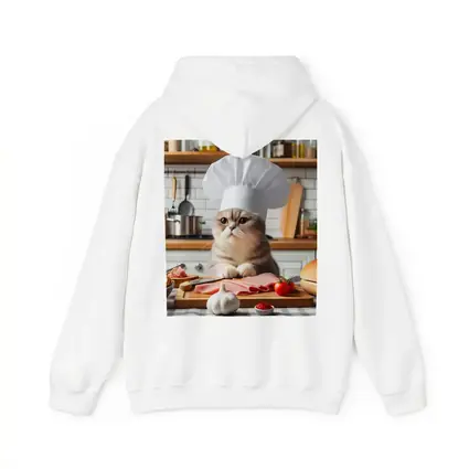Scottish Fold Cat Chef Hat Kitchen