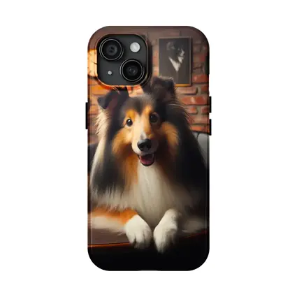 Collie Dog Jazz Club Brick Wall