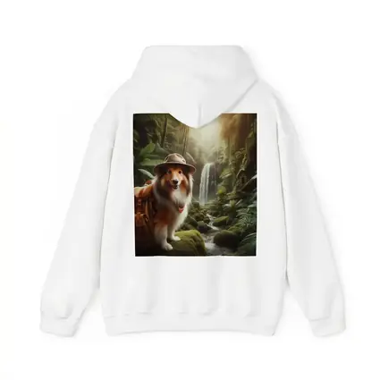 Shetland Sheepdog Explorer Jungle Waterfall Adventure