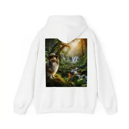 Shetland Sheepdog Explorer Jungle Waterfall Adventure