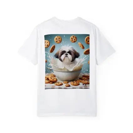 Shih Tzu Puppy Milk Splash Cookies
