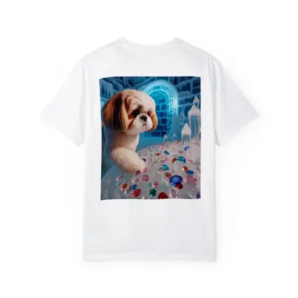 Shih Tzu Dog Ice Palace Colorful Gems