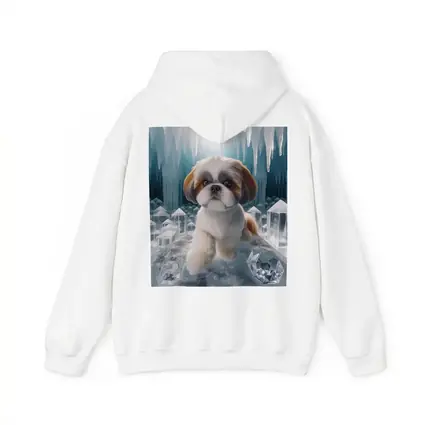 Shih Tzu Dog Ice Crystal Cave Art