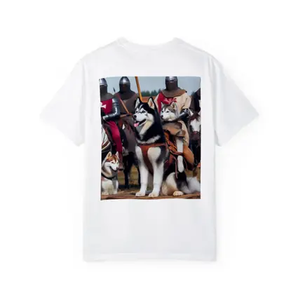 Siberian Husky Dogs Medieval Knights Fantasy