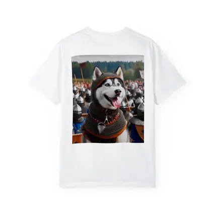 Siberian Husky Knight Chainmail Medieval Army