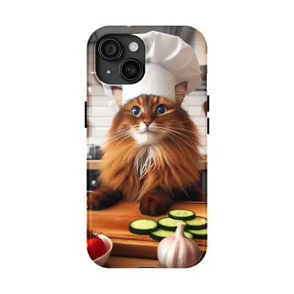 Somali Cat Chef Hat Kitchen Cooking