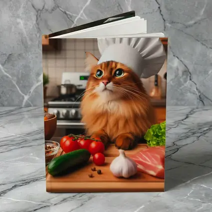 Somali Cat Chef Hat Kitchen Cooking