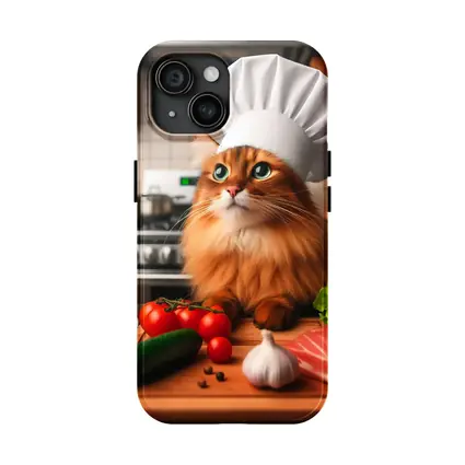 Somali Cat Chef Hat Kitchen Cooking