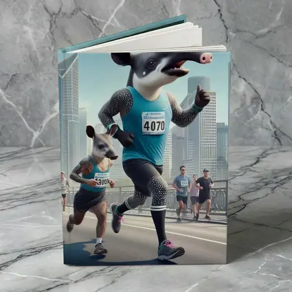 Tapir And Badger Running City Marathon