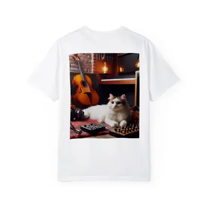 Turkish Van Cat Music Room Cozy Interior