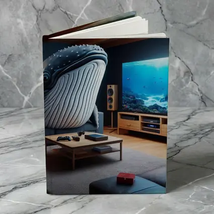 Humpback Whale Chilling In Living Room
