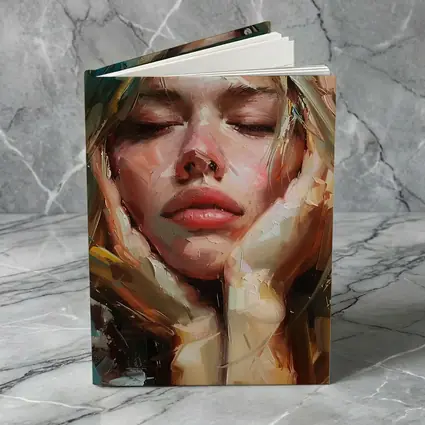 Woman Portrait Oil Painting Expressive Brushstrokes