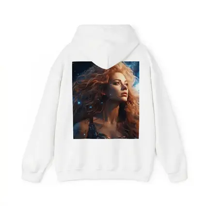 Fantasy Woman Portrait Cosmic Starry Night