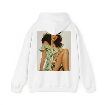 Retro Pin Up Girl Floral Green Dress
