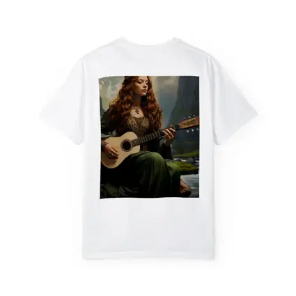Celtic Woman Playing Guitar Mountain Valley