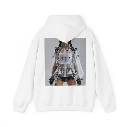 Futuristic Transparent Puma Jacket Fashion Editorial