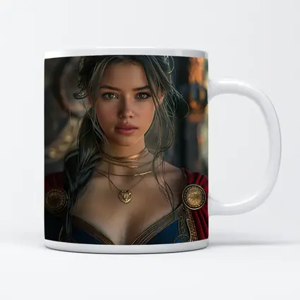 Fantasy Warrior Woman Dark Medieval Setting