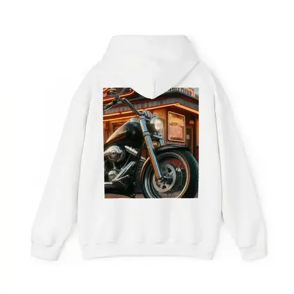 Harley Davidson Cruiser Motorcycle Neon Diner