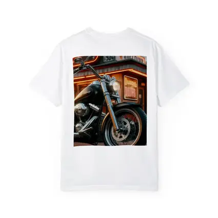 Harley Davidson Cruiser Motorcycle Neon Diner